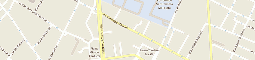 Mappa della impresa ingenito di benita cardi a BOLOGNA