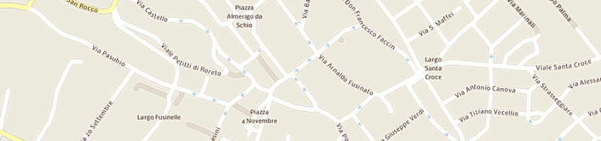 Mappa della impresa pupin a SCHIO