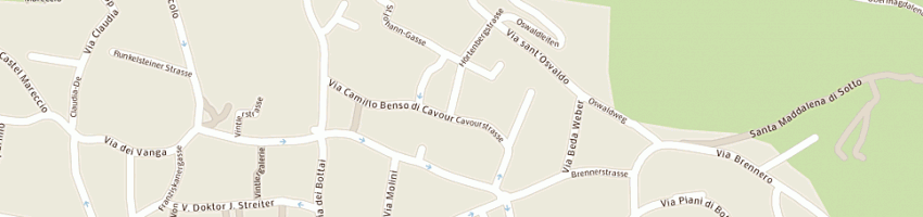 Mappa della impresa brigl christiane e co (sas) a BOLZANO
