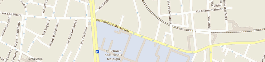 Mappa della impresa agenzia ccm sas a BOLOGNA