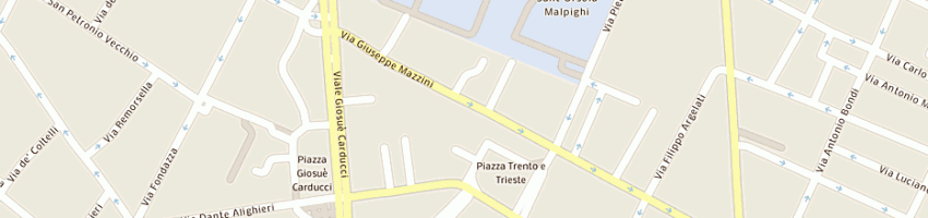 Mappa della impresa monzini francesco a BOLOGNA