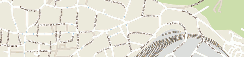Mappa della impresa salone gossip a BOLZANO