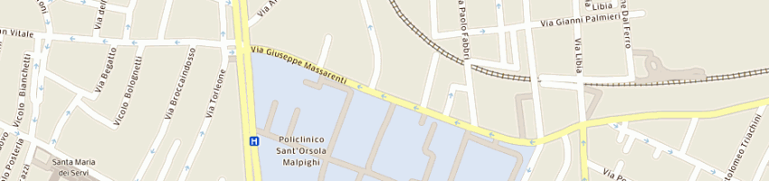 Mappa della impresa orlandi sandro a BOLOGNA