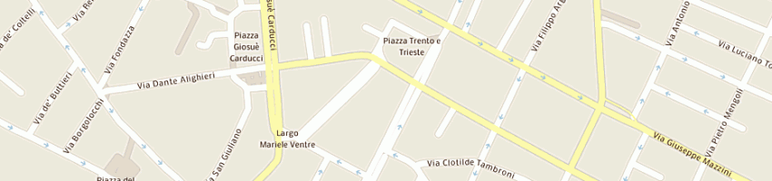 Mappa della impresa ministero grazia e giustizia-dipartto ammin penitenziaria a BOLOGNA