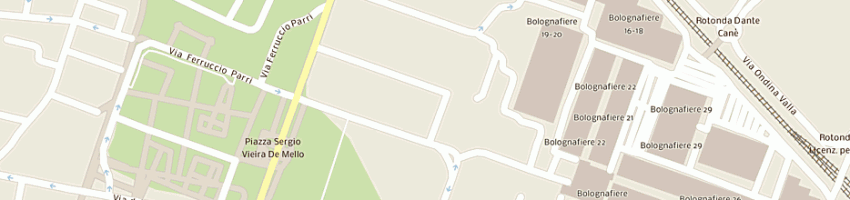 Mappa della impresa grecale abs srl a BOLOGNA