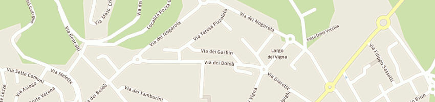 Mappa della impresa gresele carla a SCHIO
