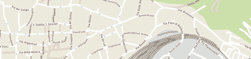 Mappa della impresa rettifica dodiciville bilano e wieland snc a BOLZANO
