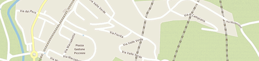 Mappa della impresa cavallari alberto a PIANORO