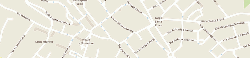 Mappa della impresa elettroelle snc di lucchin nadir c a SCHIO