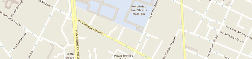 Mappa della impresa bakelite di giuliani barbara a BOLOGNA