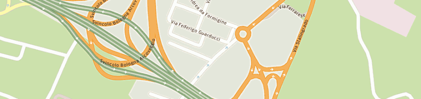 Mappa della impresa unicredit banca spa a BOLOGNA