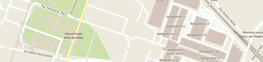 Mappa della impresa l'operosa scooprl a BOLOGNA