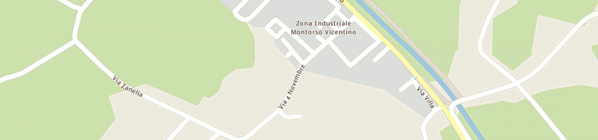Mappa della impresa famax srl a MONTORSO VICENTINO