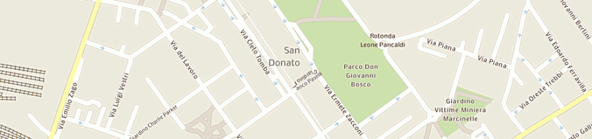 Mappa della impresa lombroso franco a BOLOGNA