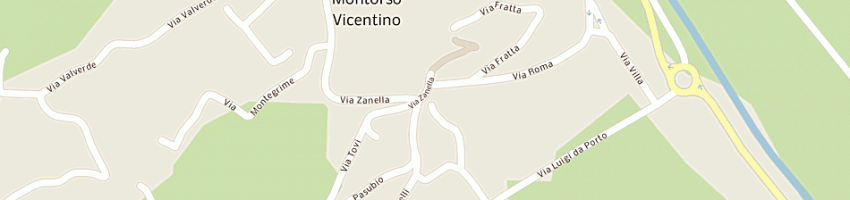 Mappa della impresa conceria logico di castagna maria luigia e c a MONTORSO VICENTINO