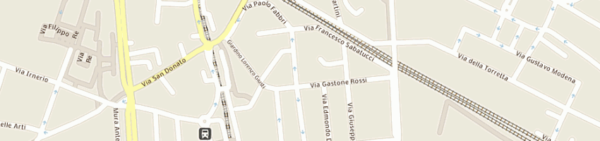 Mappa della impresa studio tecnico edile ing leone turazza e c - societa' in nome collettivo a BOLOGNA