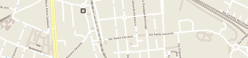 Mappa della impresa sireni valerio a BOLOGNA