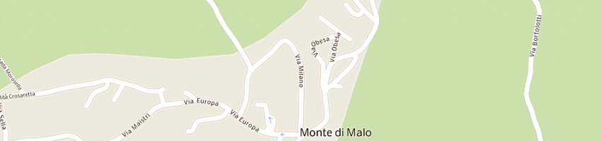 Mappa della impresa milani vittorio a MONTE DI MALO