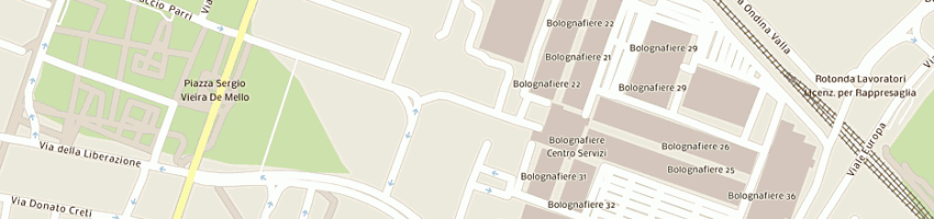 Mappa della impresa convivia srl a BOLOGNA