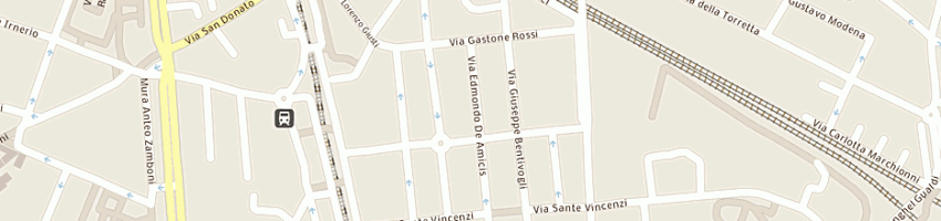 Mappa della impresa mediterraneo costruzioni srl a BOLOGNA
