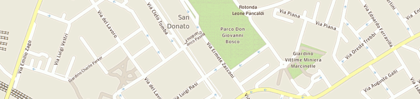Mappa della impresa frassoldati emilio a BOLOGNA