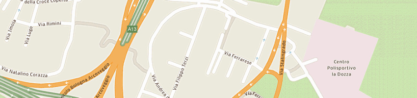 Mappa della impresa bar di gazzillo gianfranco a BOLOGNA