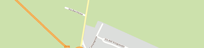 Mappa della impresa quadrifoglio confezioni di eredi moretto mario a CALTO