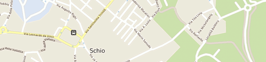 Mappa della impresa zaffonato stefano a SCHIO