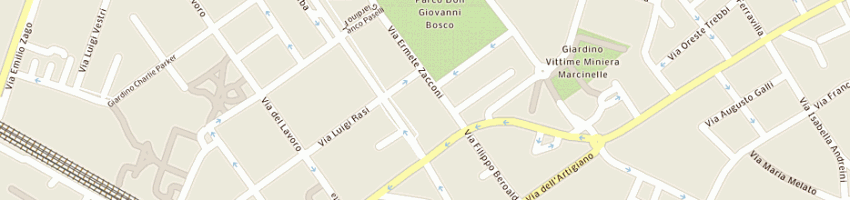 Mappa della impresa hu zhongshao a BOLOGNA