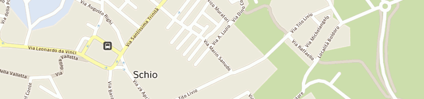 Mappa della impresa rosticceria da gino a SCHIO