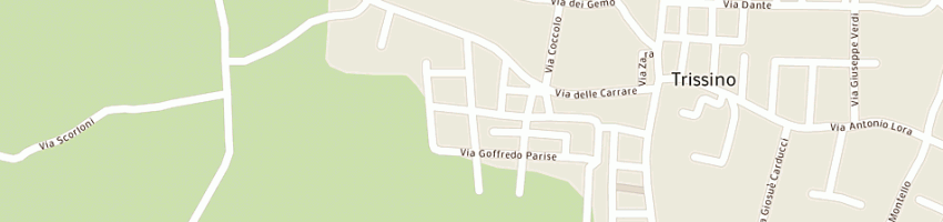 Mappa della impresa ferrari ilario a CHIAMPO