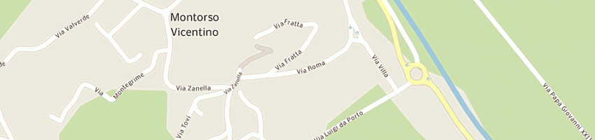 Mappa della impresa marini fratelli di marini luciano e c (snc) a MONTORSO VICENTINO