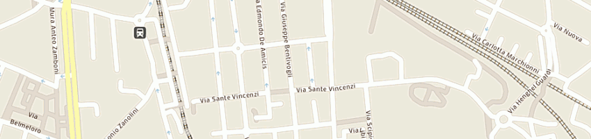Mappa della impresa centro bentivogli srl a BOLOGNA
