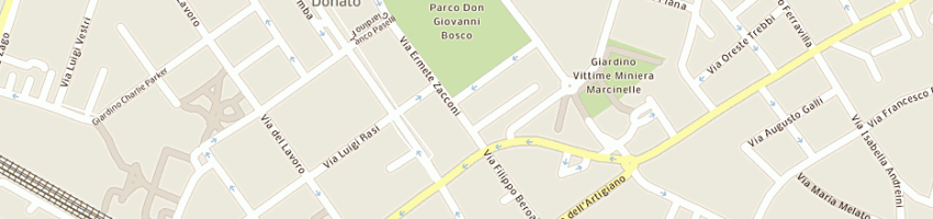 Mappa della impresa melotti giorgio a BOLOGNA