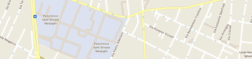 Mappa della impresa attika (sas) a BOLOGNA