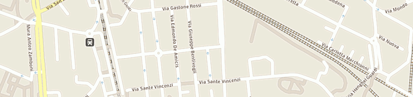 Mappa della impresa sudano antonino e c sas a BOLOGNA