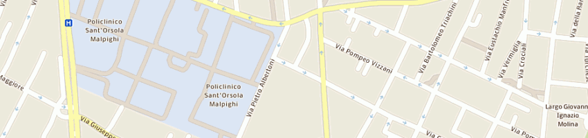 Mappa della impresa piramidi snc di mohamed ali salem e c a BOLOGNA
