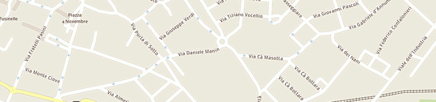 Mappa della impresa globus di rossato paola a SCHIO