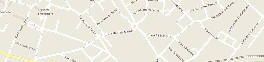 Mappa della impresa area yoga a SCHIO