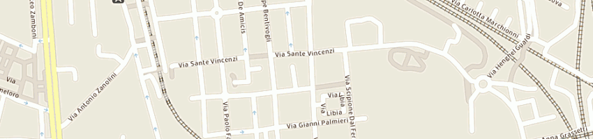 Mappa della impresa la compositrice grafica di lenzi mauro a BOLOGNA