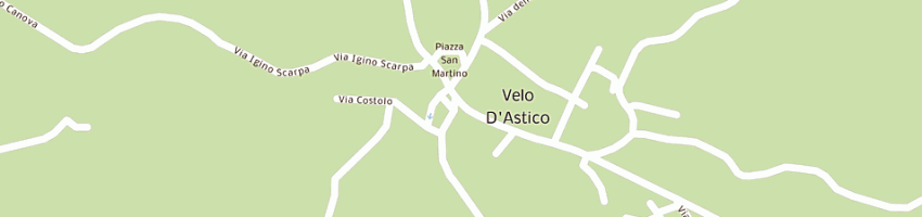 Mappa della impresa cabe carpenterie di zanussi carlo e c sas a VELO D ASTICO