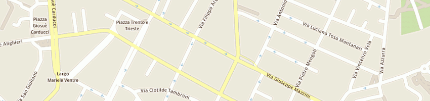 Mappa della impresa tabaccheria baffo a BOLOGNA