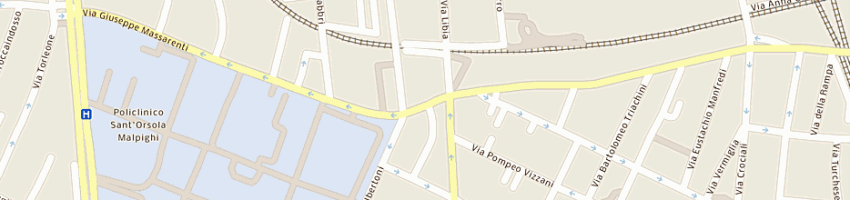 Mappa della impresa cartoleria cavalli e tomasi sas a BOLOGNA