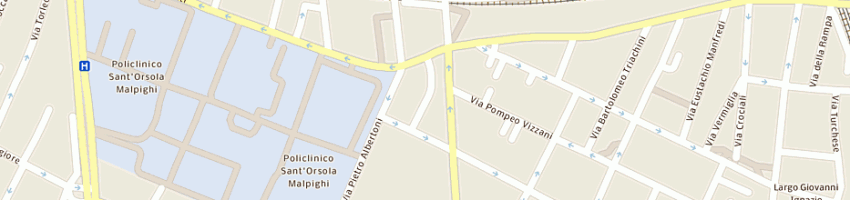 Mappa della impresa zecchini orazio a BOLOGNA