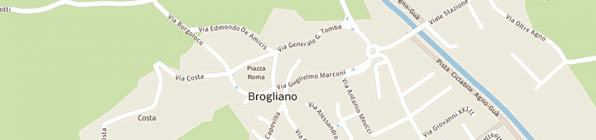 Mappa della impresa comune di brogliano a BROGLIANO