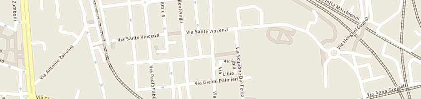 Mappa della impresa melchiorri cristina a BOLOGNA