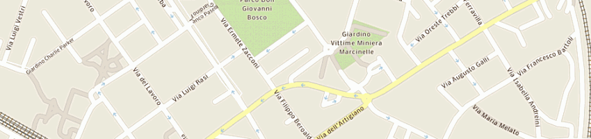 Mappa della impresa montanari umberto a BOLOGNA