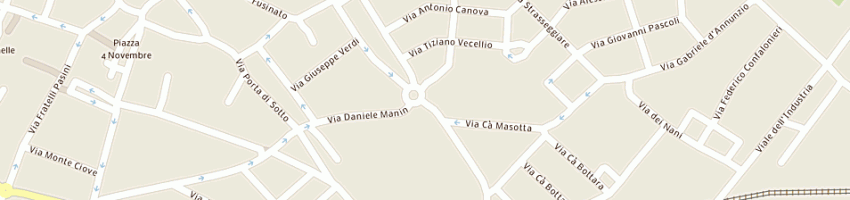 Mappa della impresa scarello giovanni a SCHIO
