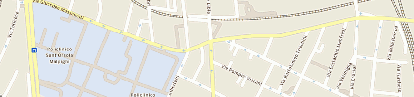 Mappa della impresa banca cr firenze spa filiale di bologna s vitale a BOLOGNA