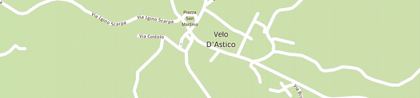 Mappa della impresa crepuscolo snc di calgaro moreno e c a VELO D ASTICO